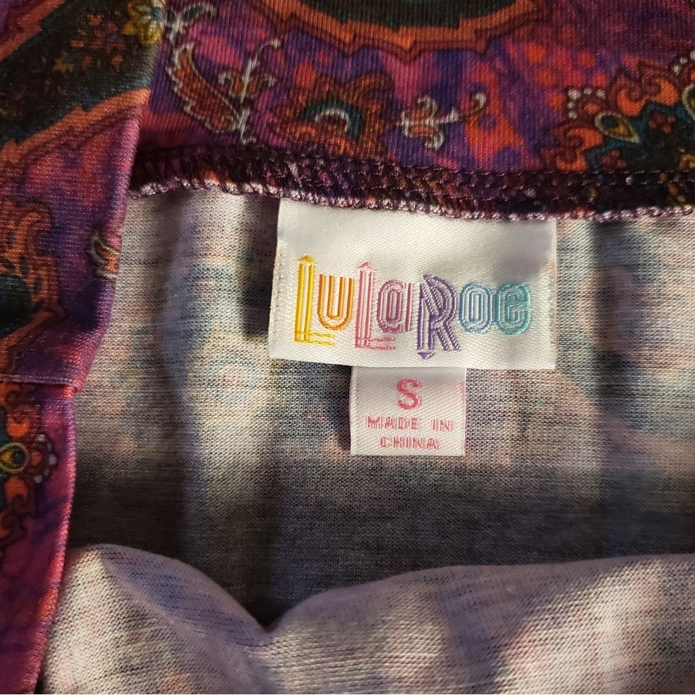 Lularoe Cassie Paisley Pencil Skirt NWT Women’s Small - Picture 2 of 4